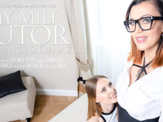 Mature.nl - MILF tutor gives some very heated up homeschooling to her smoking hot student