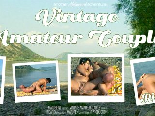 Mature.nl - Vintage amateur couple having outdoor sex with each other where everyone can see them!